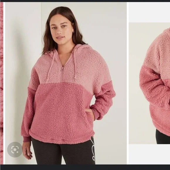 New VS PINK Plush Fleece Sherpa - Picture 2 of 2